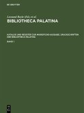 Katalog und Register zur Mikrofiche-Ausgabe. Druckschriften der Bibliotheca Palatina (eBook, PDF)