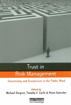 Trust in Risk Management - Earle, Timothy C