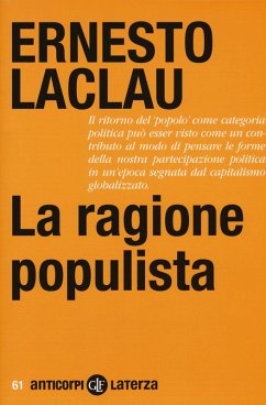 Cover La ragione populista