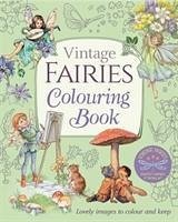 Cover Vintage Fairies Colouring Book