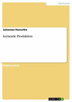 Lernende Produktion (eBook, ePUB) - Hanschke, Johannes