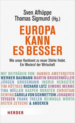 Europa kann es besser (eBook, PDF)