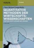 Quantitative Methoden der Wirtschaftswissenschaften (eBook, ePUB)