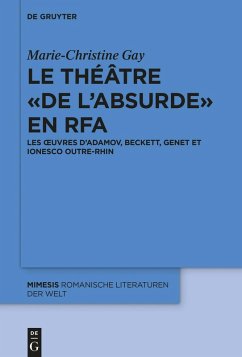 Cover Le théâtre « de l'absurde » en RFA (eBook, ePUB)