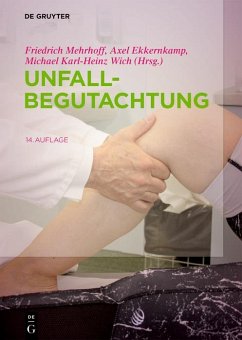 Cover Unfallbegutachtung (eBook, PDF)