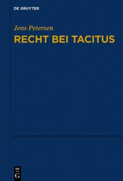 Cover Recht bei Tacitus (eBook, PDF)