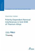 Polarity-Dependent Removal Interferences in Sink EDM of Titanium Alloys