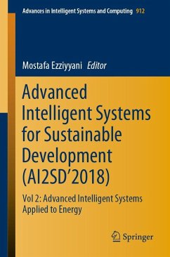 Cover Advanced Intelligent Systems for Sustainable Development (AI2SD'2018) (eBook, PDF)