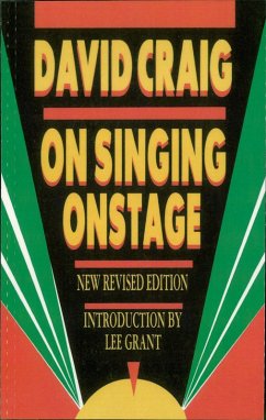Cover On Singing Onstage (eBook, ePUB)