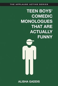 Cover Teen Boys' Comedic Monologues That Are Actually Funny (eBook, ePUB)