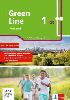Green Line 1 G9. Workbook mit Audios und Übungssoftware Klasse 5