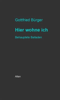 Hier wohne ich - Bürger, Gottfried