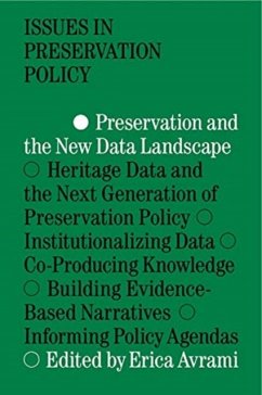 Preservation and the New Data Landscape - Avrami, Erica