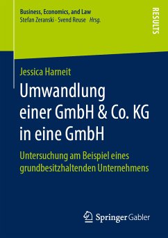 Umwandlung einer GmbH & Co. KG in eine GmbH (eBook, PDF) - Harneit, Jessica