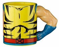 MARVEL X-MEN Wolverine Tasse Torso mit 3D Arm, Mug, 350 ml