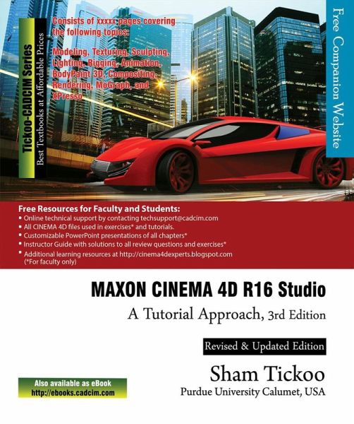 MAXON CINEMA 4D R16 Studio: A Tutorial Approach, 3rd Edition (eBook, ePUB) MAXON CINEMA 4D R16 Studio: A Tutorial Approach, 3rd Edition (eBook, ePUB)