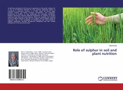 Role of sulphur in soil and plant nutrition