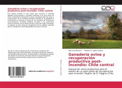 Ganadería ovina y recuperación productiva post-incendio: Chile central