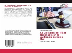 La Violación del Plazo Razonable en la Audiencia de Juicio Oral - Villegas Cadavid, Luis Carlos