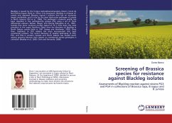 Screening of Brassica species for resistance against Blackleg isolates