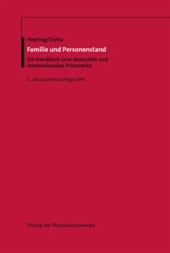 Familie und Personenstand - Hepting, Reinhard;Dutta, Anatol