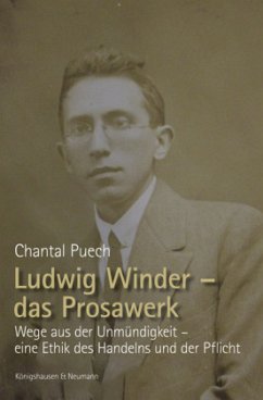 Ludwig Winder - das Prosawerk - Puech, Chantal