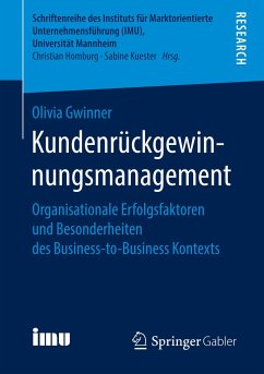 Kundenrückgewinnungsmanagement - Gwinner, Olivia