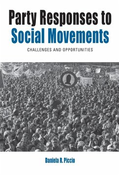 Party Responses to Social Movements (eBook, ePUB) - Piccio, Daniela R.