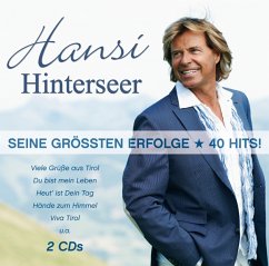 Seine Größten Erfolge-40 Hits - Hinterseer,Hansi