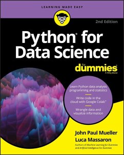 Python for Data Science For Dummies (eBook, ePUB) - Mueller, John Paul; Massaron, Luca