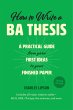 How to Write a BA Thesis, Second... - Bild 1