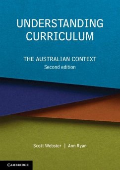 Understanding Curriculum (eBook, ePUB) - Webster, Scott