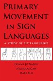 Primary Movement in Sign Languages (eBook, PDF)