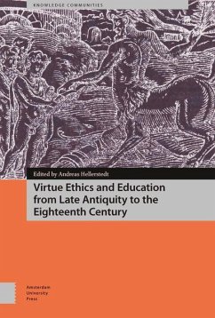 Cover Virtue Ethics and Education from Late Antiquity to the Eighteenth Century (eBook, PDF)