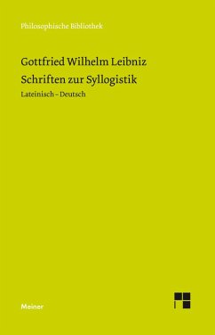 Cover Schriften zur Syllogistik (eBook, PDF)
