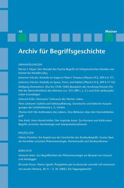 Archiv für Begriffsgeschichte. Band 48 (eBook, PDF)