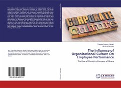 The Influence of Organizational Culture On Employee Performance