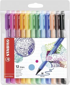 Cover Filzschreiber - STABILO pointMax - 12er Pack - mit 12 verschiedenen Farben