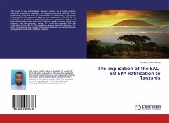 The implication of the EAC-EU EPA Ratification to Tanzania