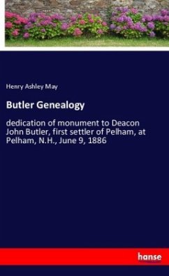 Butler Genealogy - May, Henry Ashley