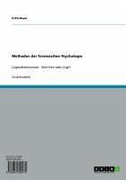 Methoden der forensischen Psychologie (eBook, ePUB)