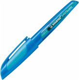 Schulfüller mit Anfänger-Feder A - STABILO EASYbuddy in dunkelblau/hellblau - Schreibfarbe blau (löschbar) - Einzelstift - inklusive Patrone Schulfüller mit Anfänger-Feder A - STABILO EASYbuddy in dunkelblau/hellblau - Schreibfarbe blau (löschbar) - Einzelstift - inklusive Patrone