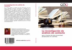 La investigación de análisis de contexto - Torres Pineda, Angela María