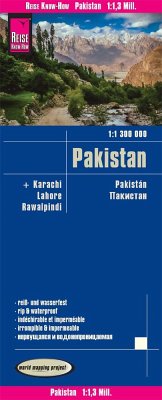 Reise Know-How Landkarte Pakistan (1:1.300.000) - Reise Know-How Verlag Peter Rump