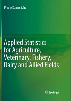 Applied Statistics for Agriculture, Veterinary, Fishery, Dairy and Allied Fields - Sahu, Pradip Kumar