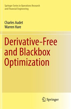 Derivative-Free and Blackbox Optimization - Audet, Charles;Hare, Warren