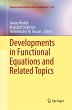 Developments in Functional Equations... - Bild 1