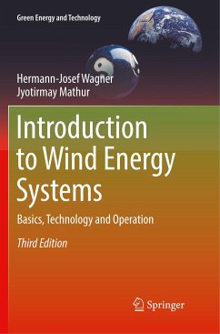 Introduction to Wind Energy Systems - Wagner, Hermann-Josef;Mathur, Jyotirmay