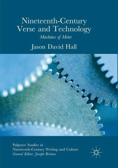 Nineteenth-Century Verse and Technology - Hall, Jason David