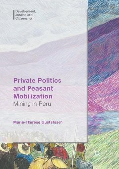 Private Politics and Peasant Mobilization - Gustafsson, Maria-Therese